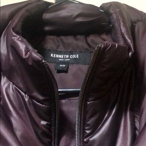 Burgundy Kenneth Cole winter jacket